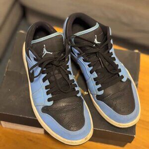 Air jordan 1 low blue black